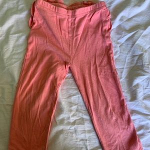 Pink 12-18 M ruffed pants